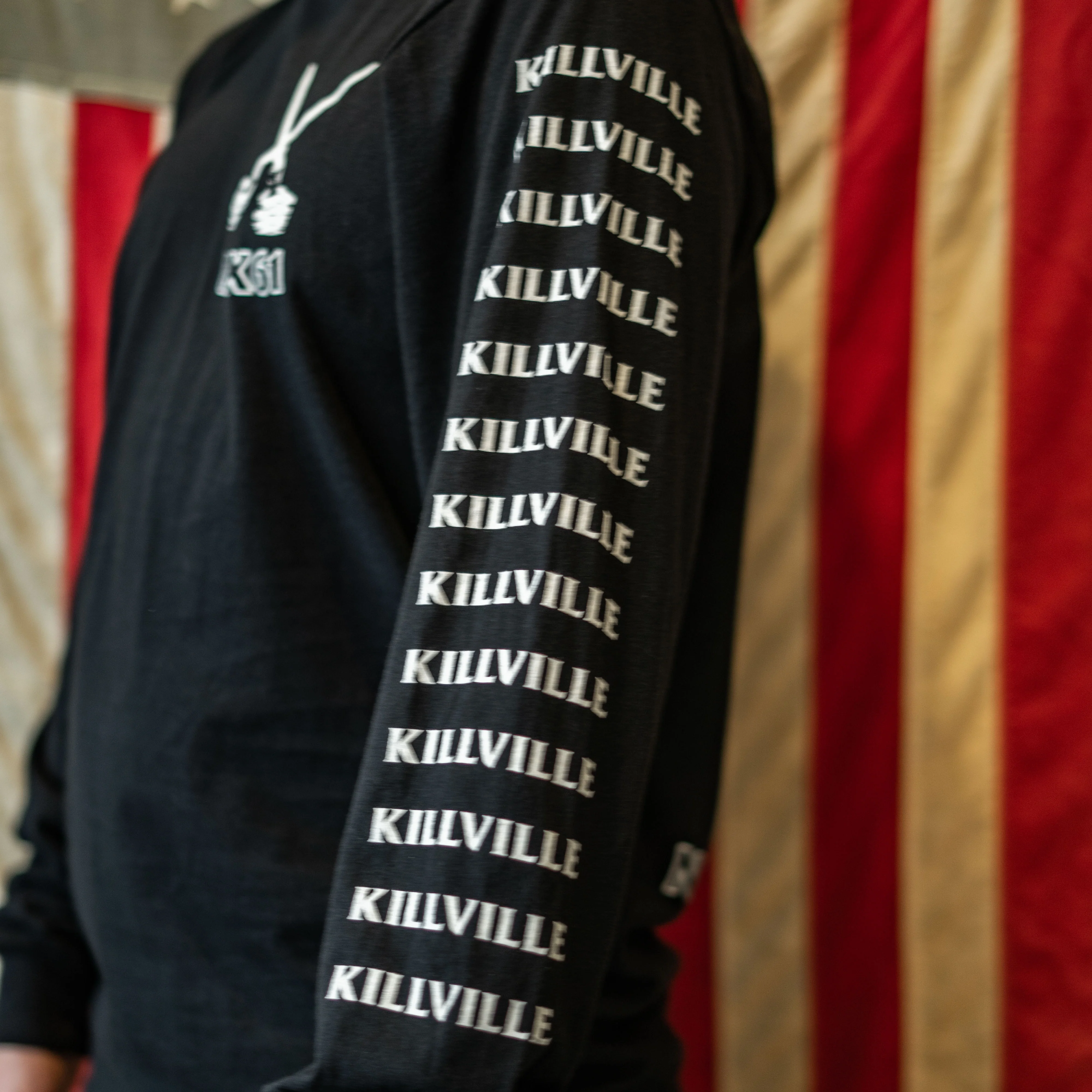 NOBODY MOVE NOBODY GET HURT KILLVILLE Black Long Sleeve - Image 3